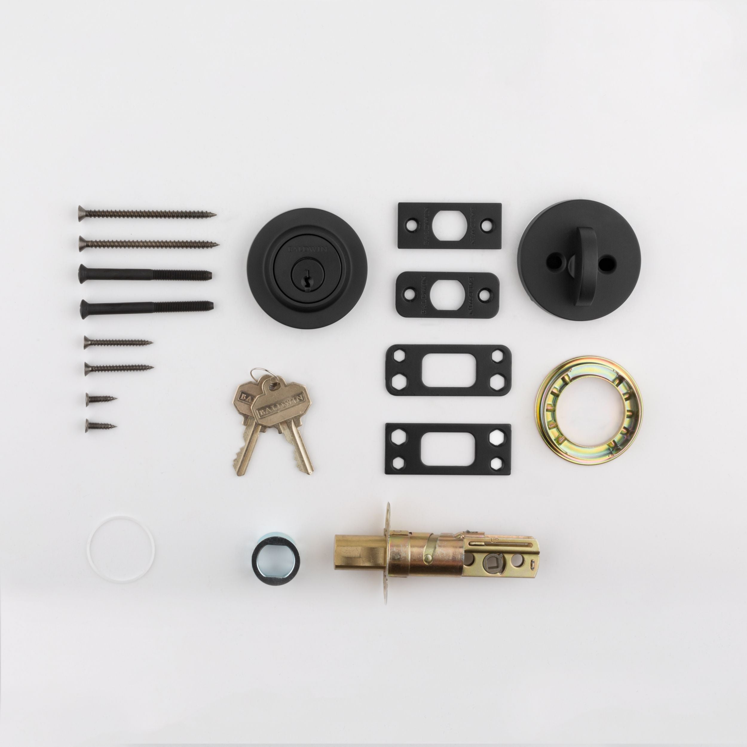 Baldwin - Reserve Collection - Deadbolts - Contemporary Round Deadbolt