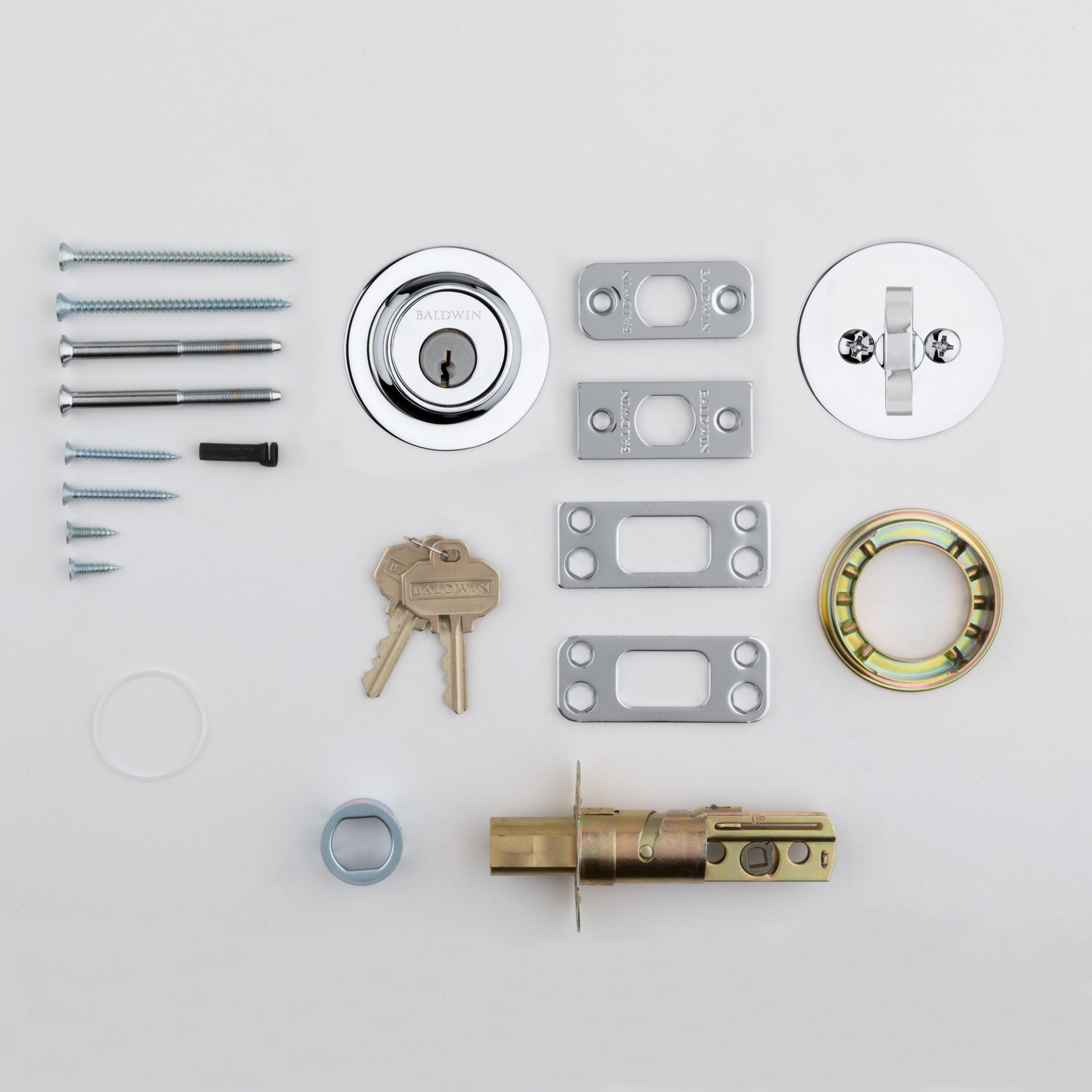 Baldwin - Reserve Collection - Deadbolts - Contemporary Round Deadbolt