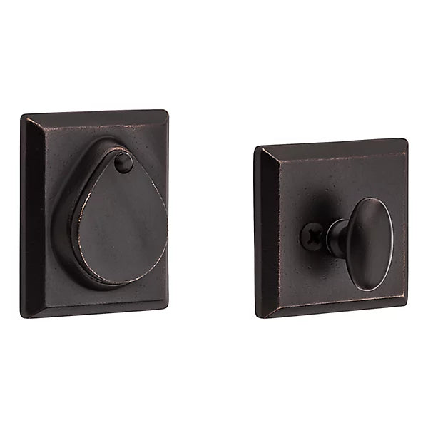 Baldwin - Reserve Collection - Deadbolts - Rustic Square Deadbolt