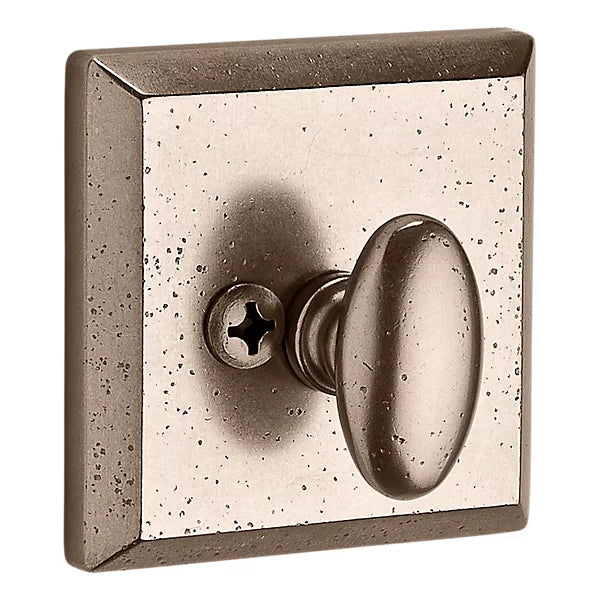 Baldwin - Reserve Collection - Deadbolts - Rustic Square Deadbolt