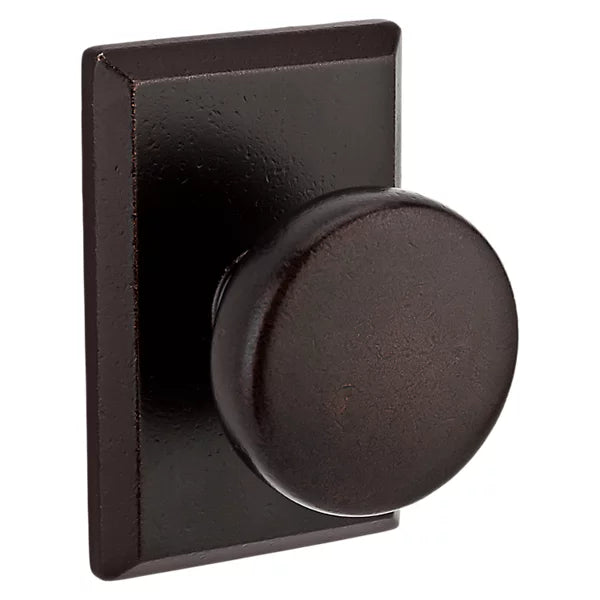 Baldwin - Reserve Collection - Interior Knobs - Rustic Door Knob (Full Dummy)