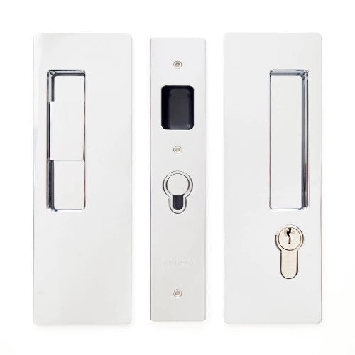 Cavity Sliders - CaviLock CL400 - Key Locking Magnetic Pocket Door Pull Handle
