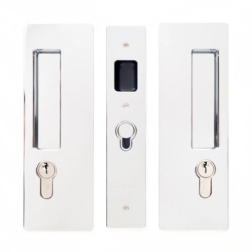 Cavity Sliders - CaviLock CL400 - Key Locking Magnetic Pocket Door Pull Handle