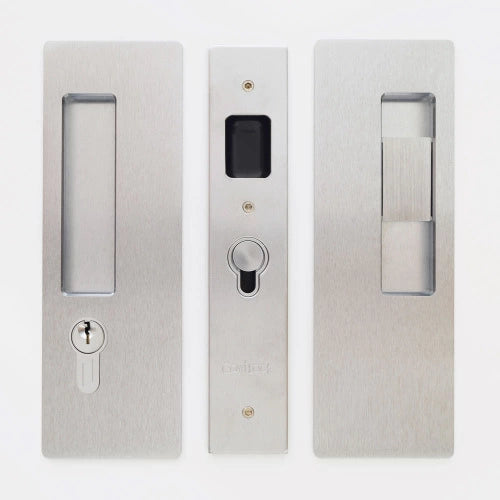 Cavity Sliders - CaviLock CL400 - Key Locking Magnetic Pocket Door Pull Handle