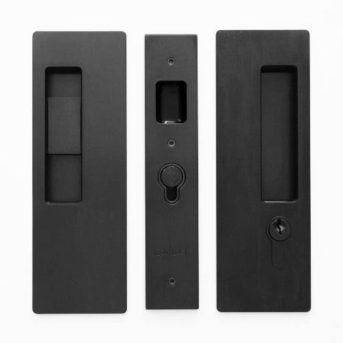 Cavity Sliders - CaviLock CL400 - Key Locking Magnetic Pocket Door Pull Handle