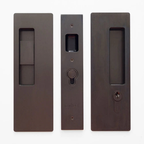 Cavity Sliders - CaviLock CL400 - Key Locking Magnetic Pocket Door Pull Handle