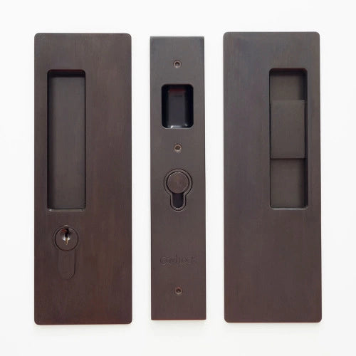 Cavity Sliders - CaviLock CL400 - Key Locking Magnetic Pocket Door Pull Handle