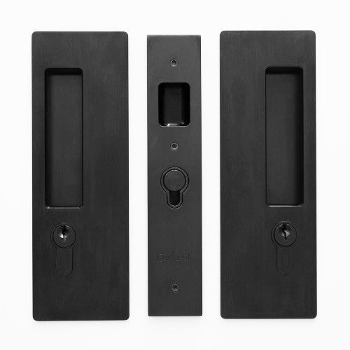Cavity Sliders - CaviLock CL400 - Key Locking Magnetic Pocket Door Pull Handle