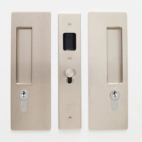 Cavity Sliders - CaviLock CL400 - Key Locking Magnetic Pocket Door Pull Handle