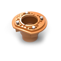 Infinity Drain - Drain Bodies - CDIH 22 Cast Iron Clamp Down Drain