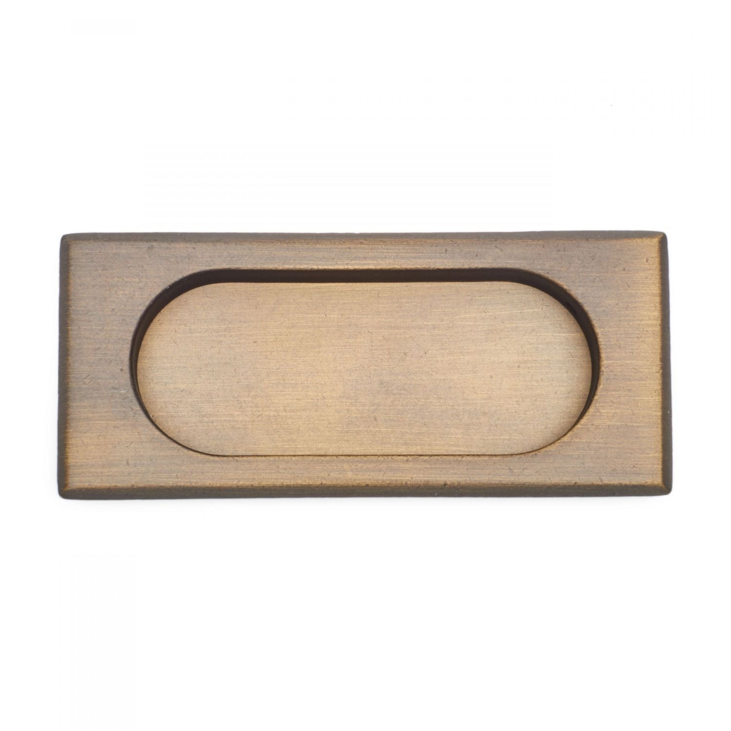 RK International - Miscellaneous Pulls - 4" Thick Rectangle Flush Pull