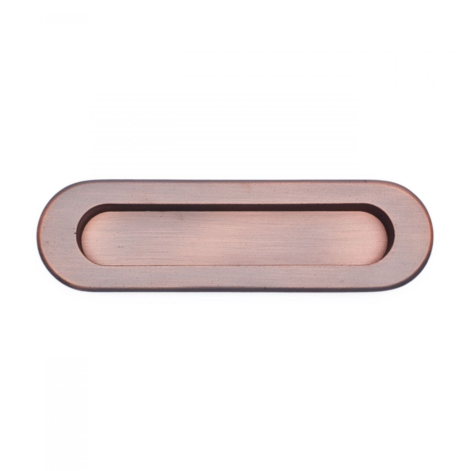 RK International - Miscellaneous Pulls - 5-1/2" Thick Oval Flush Pull