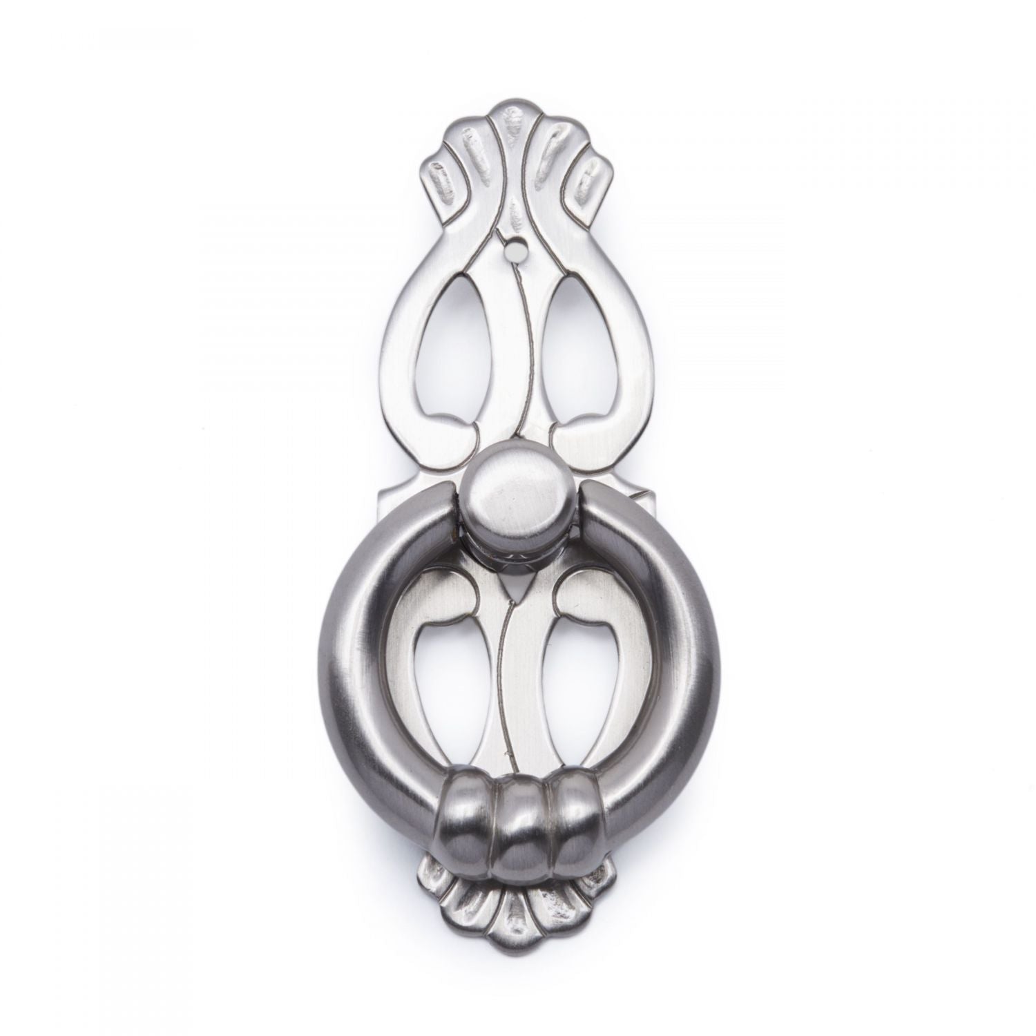 RK International - Miscellaneous Pulls - 1" Ring with Ornate Plate