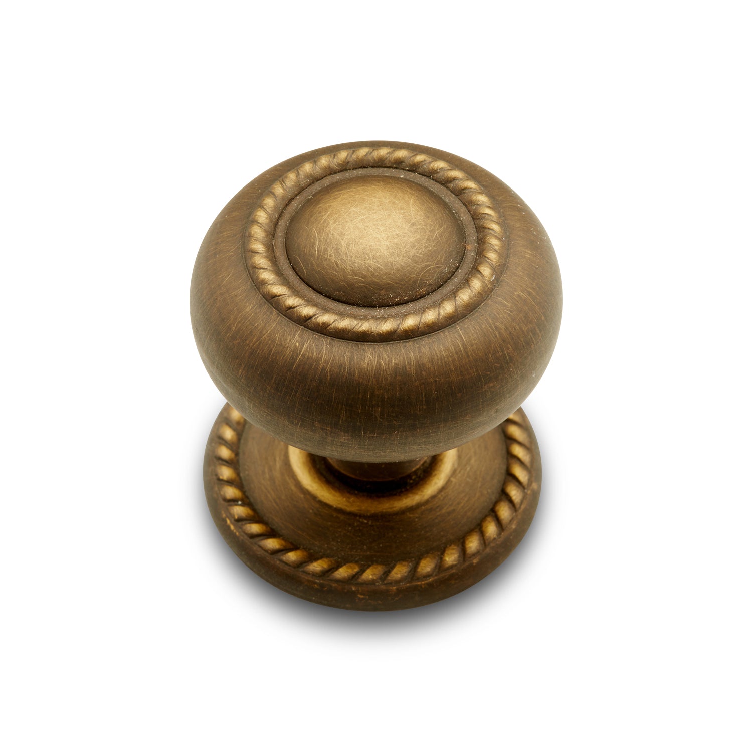 RK International - Rope - Cabinet Knob with Detachable Back Plate
