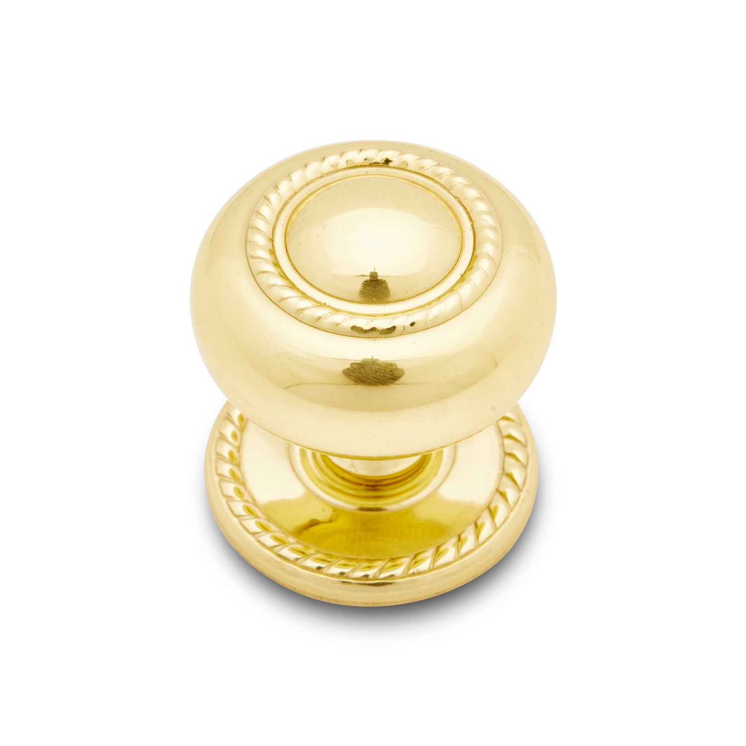 RK International - Rope - Cabinet Knob with Detachable Back Plate