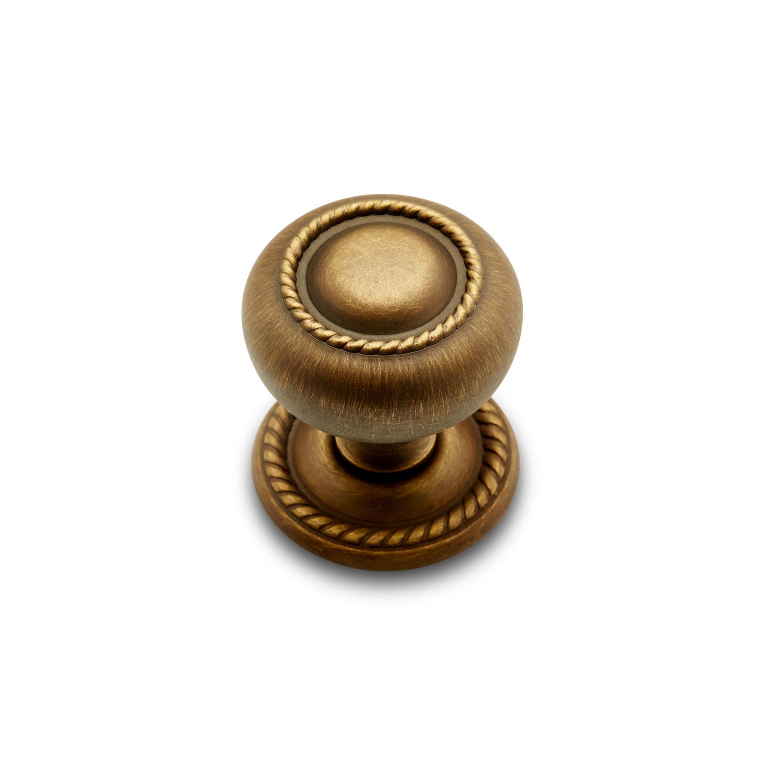 RK International - Rope - Cabinet Knob with Detachable Back Plate