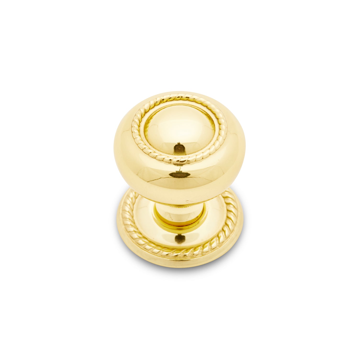 RK International - Rope - Cabinet Knob with Detachable Back Plate