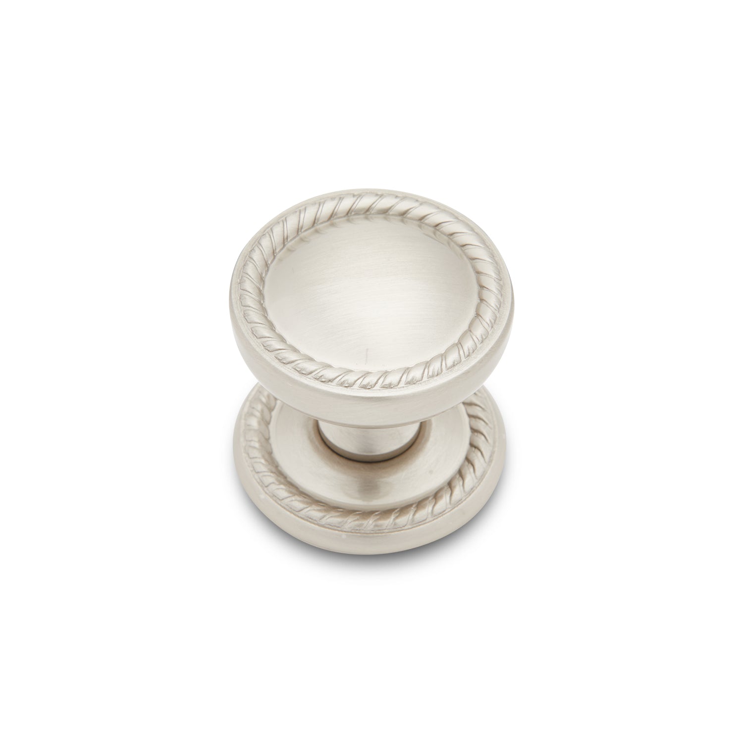 RK International - Rope - Flat Rope Cabinet Knob with Detachable Back Plate