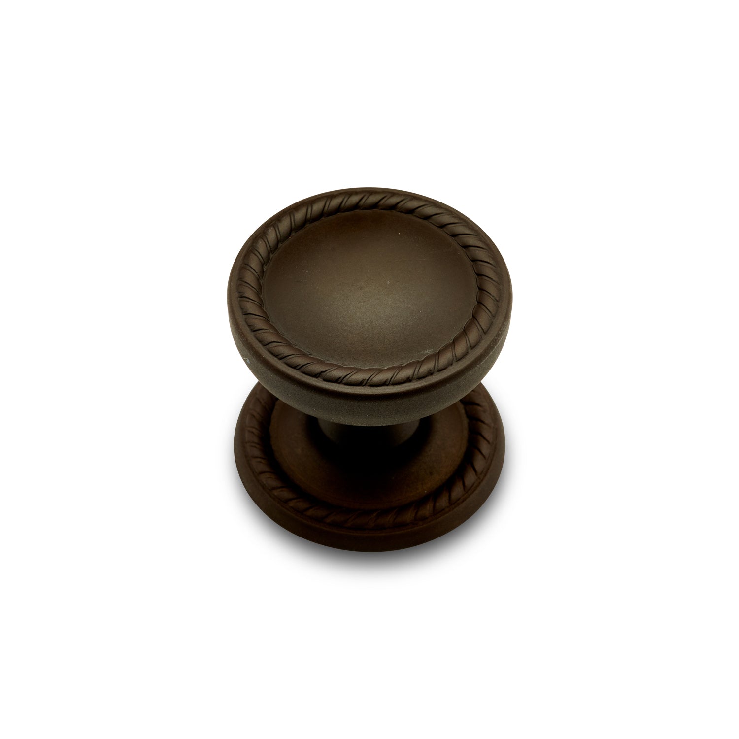 RK International - Rope - Flat Rope Cabinet Knob with Detachable Back Plate