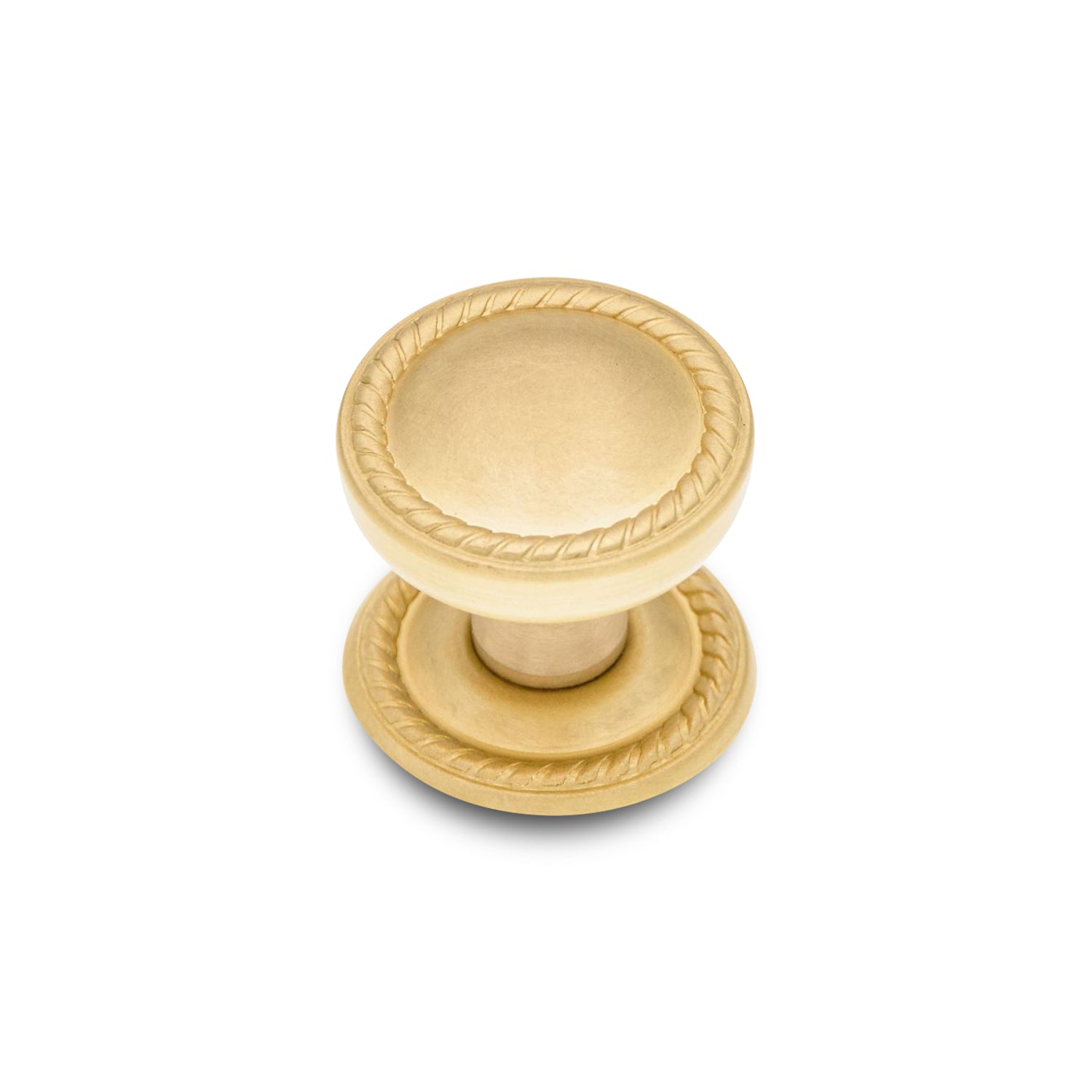 RK International - Rope - Flat Rope Cabinet Knob with Detachable Back Plate