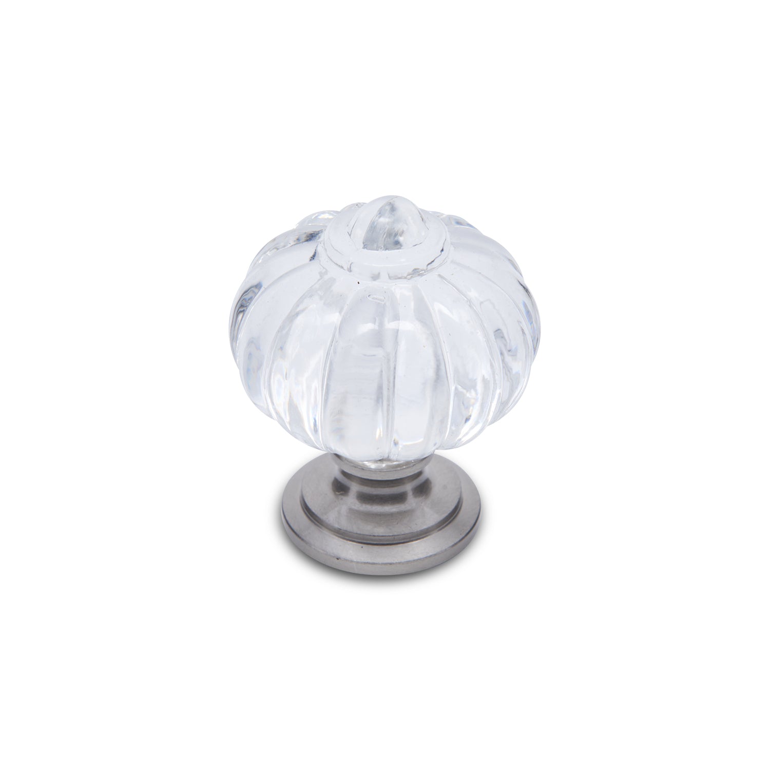 RK International - Acrylic Hammered - Acrylic Flower Cabinet Knob