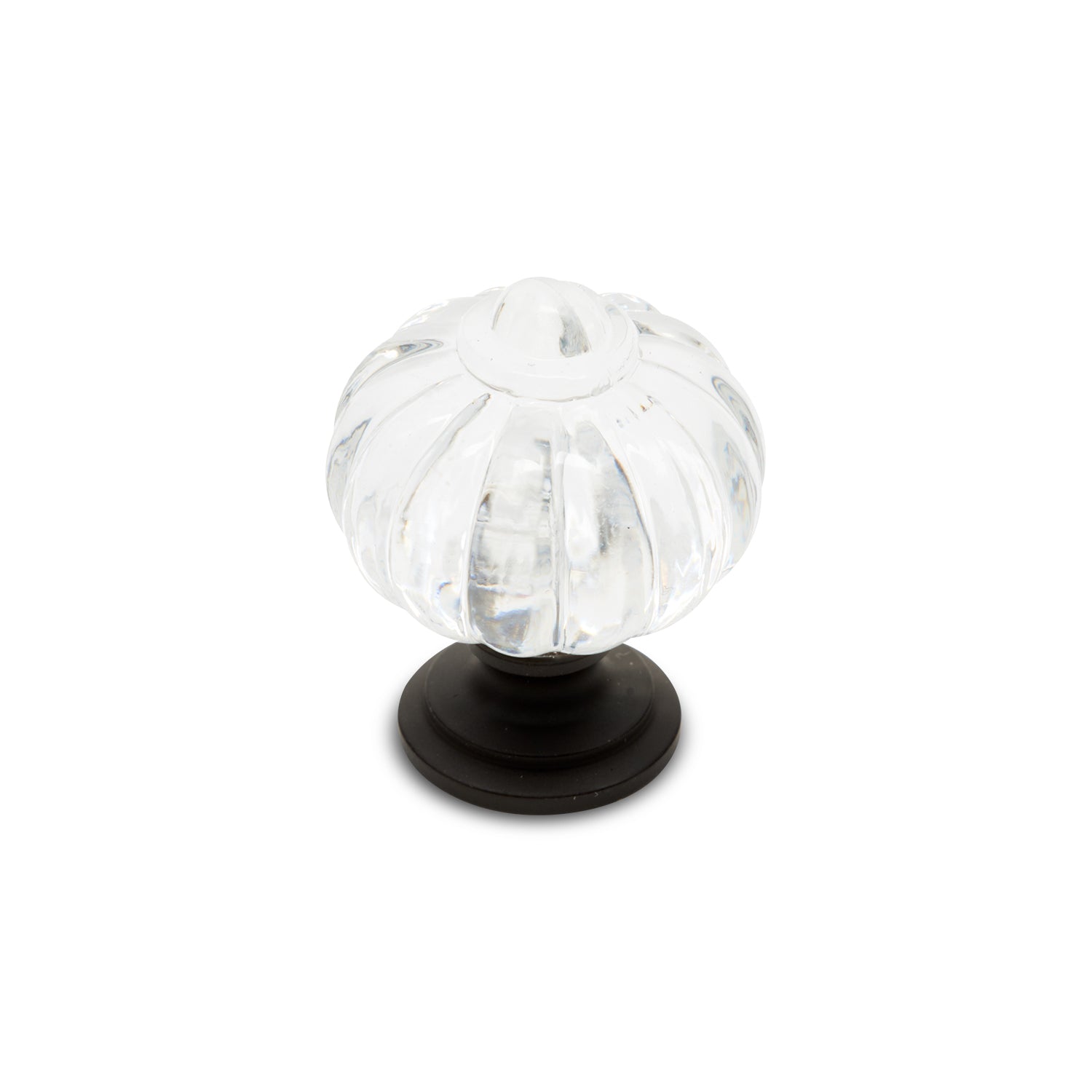RK International - Acrylic Hammered - Acrylic Flower Cabinet Knob