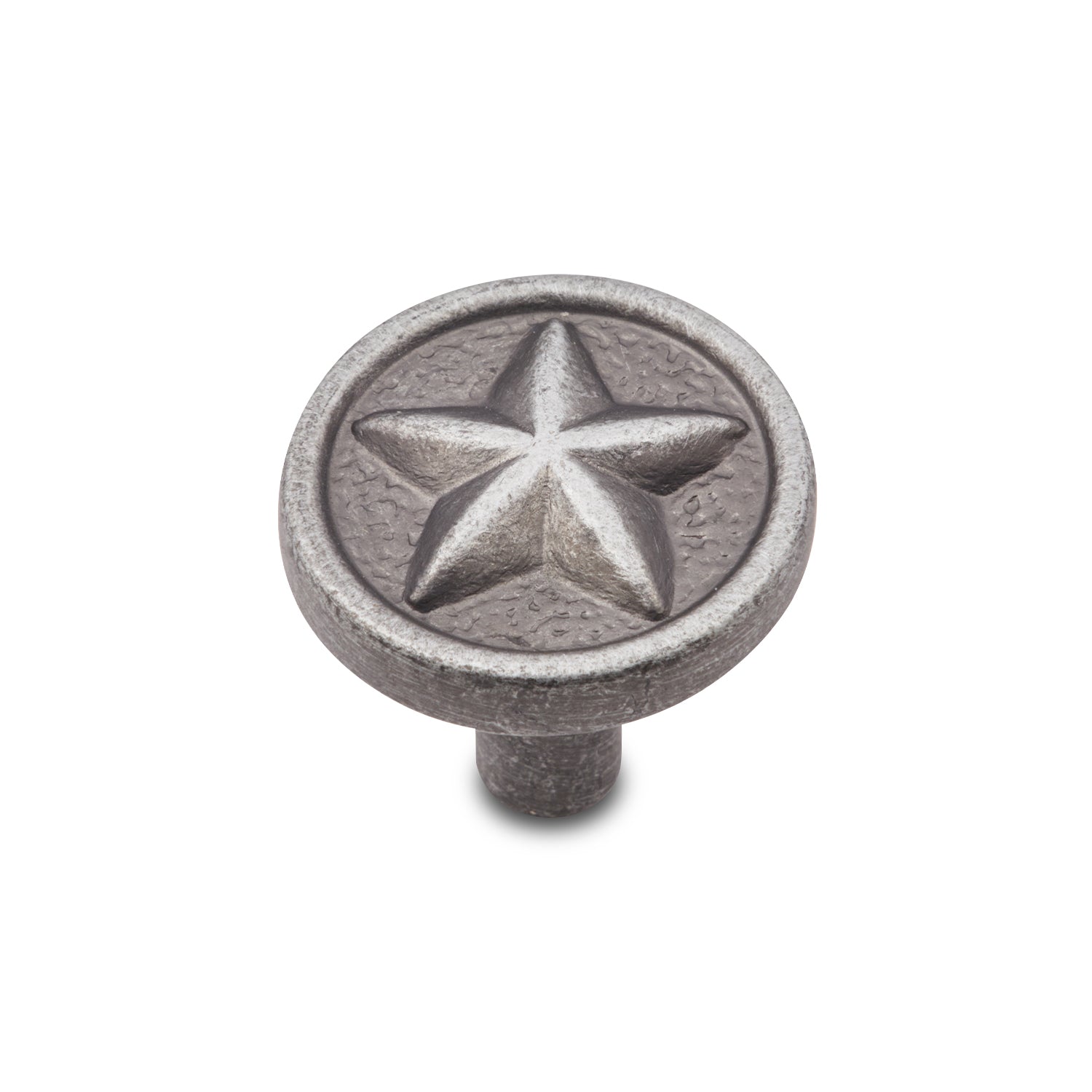 RK International - Novelty - Rugged Texas Star Cabinet Knob