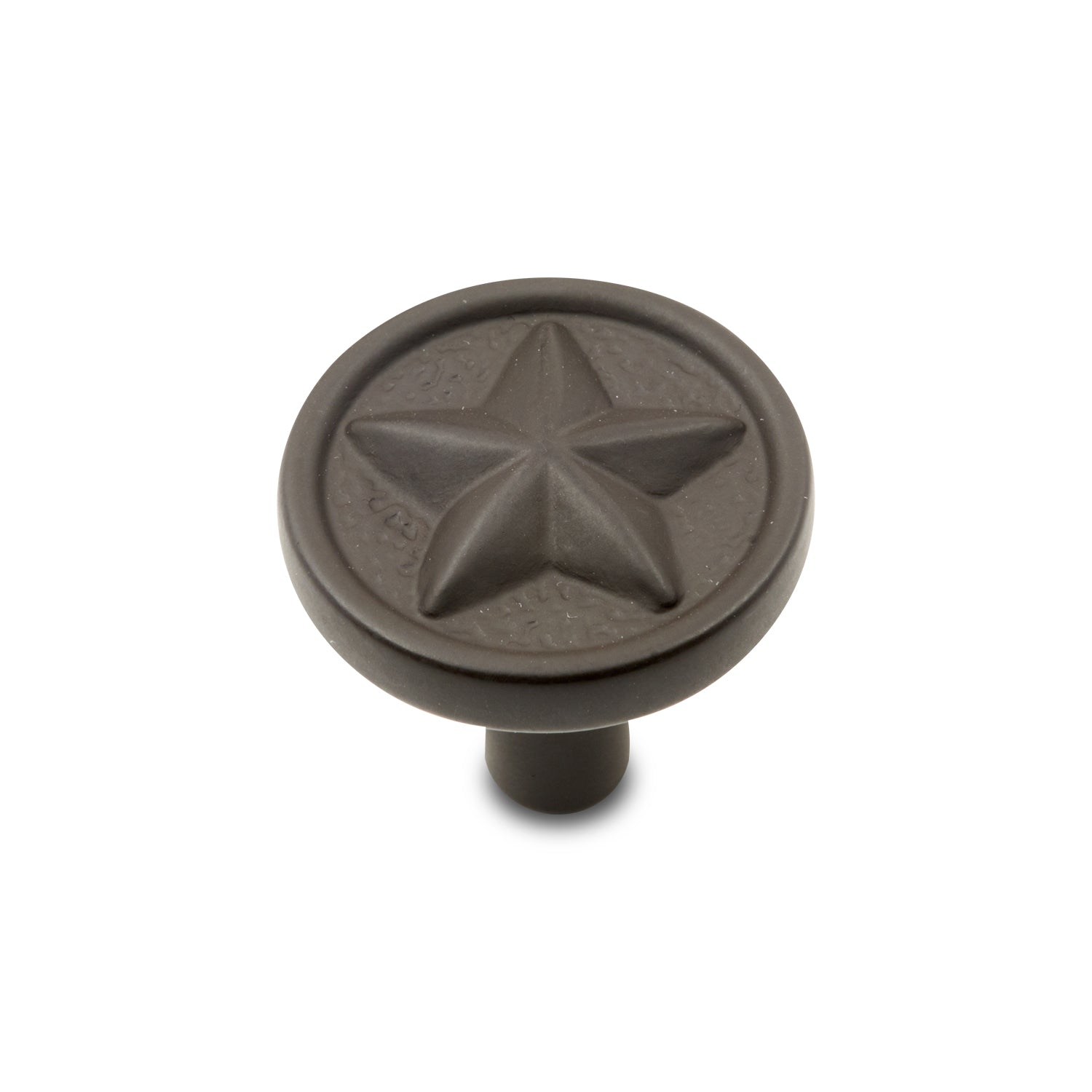 RK International - Novelty - Rugged Texas Star Cabinet Knob