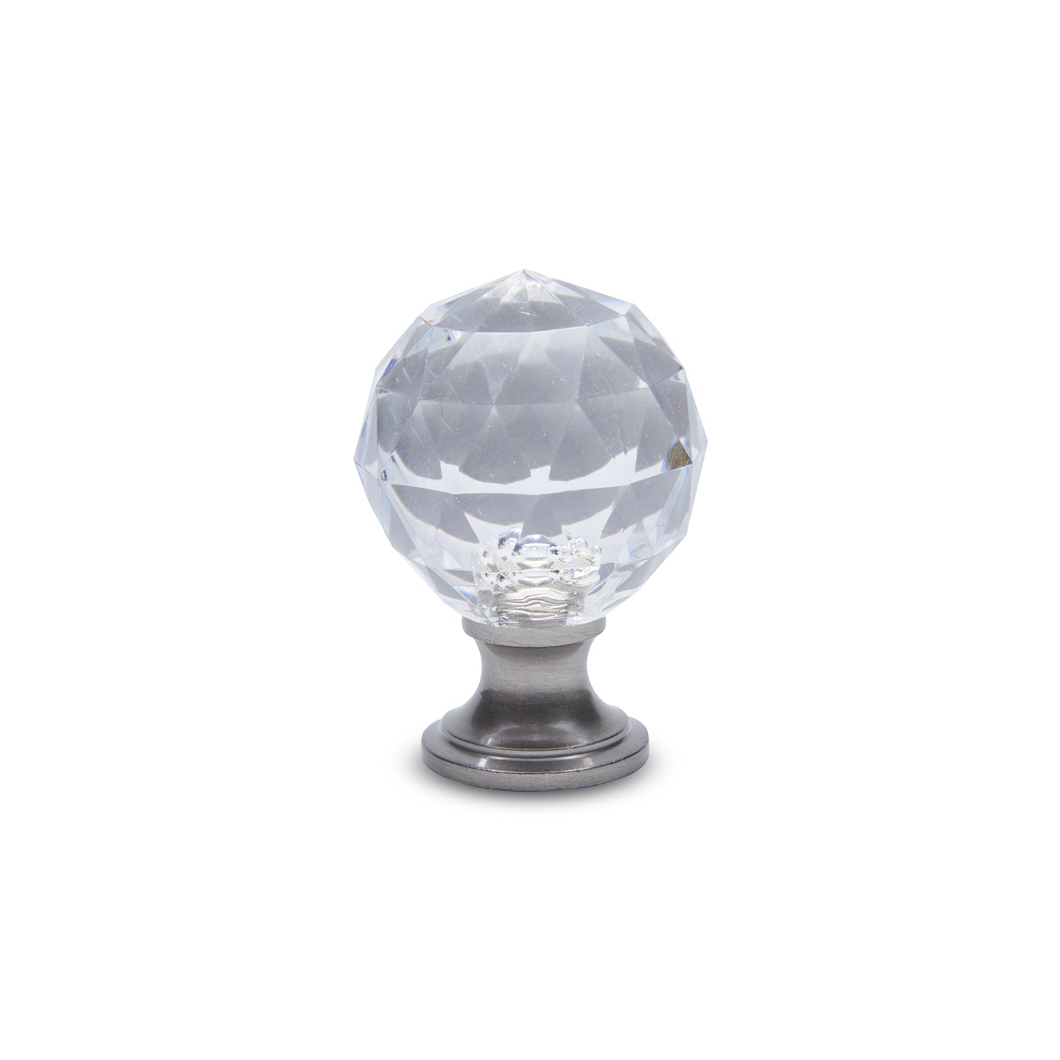RK International - Acrylic Hammered - Acrylic Hammered Cabinet Knob