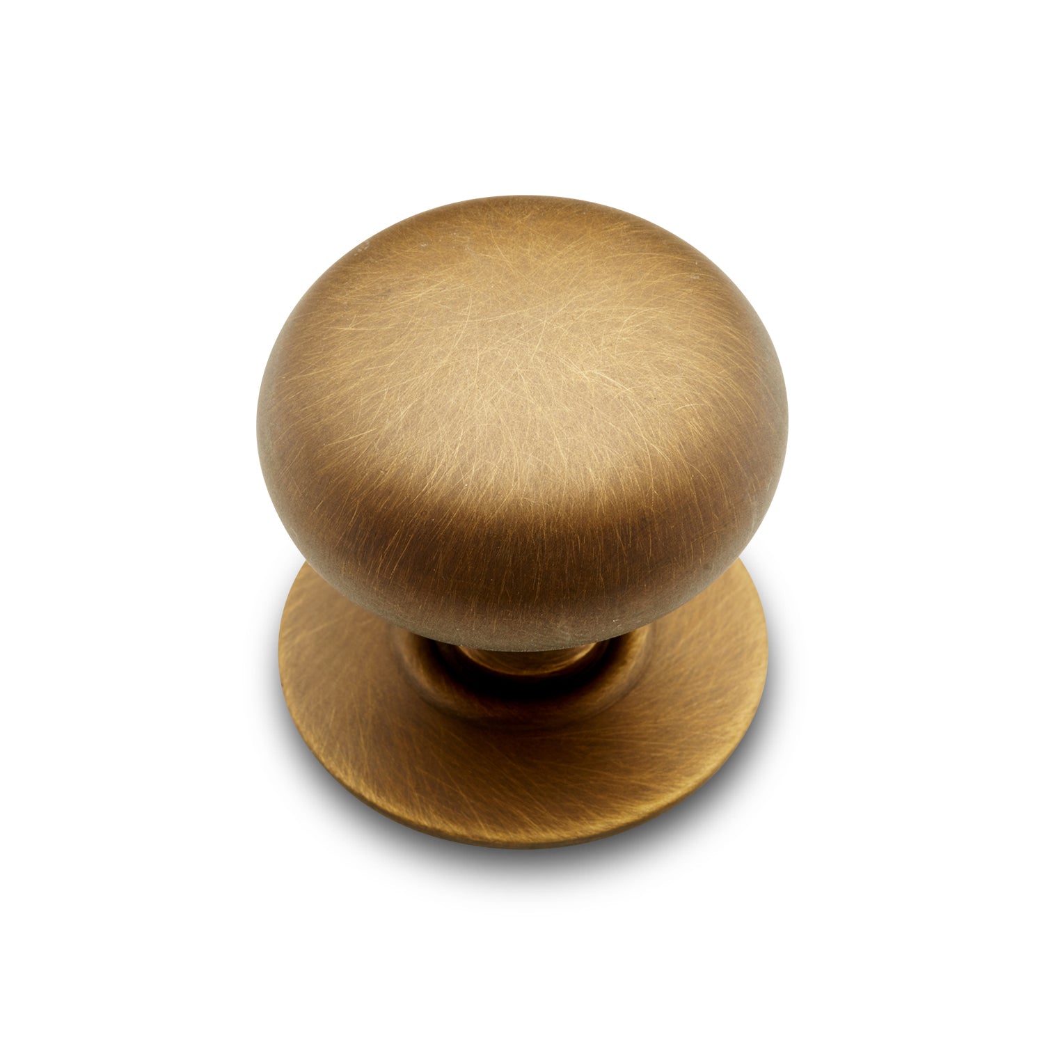 RK International - Miscellaneous Knobs - Plain Cabinet Knob with Detachable Backplate