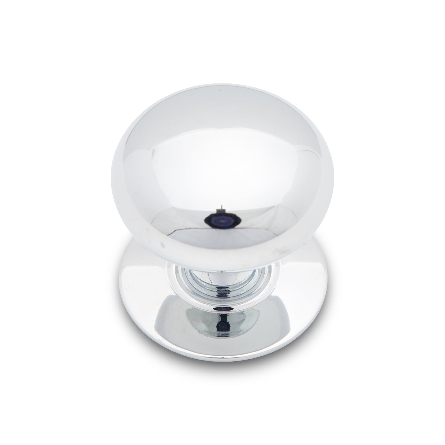 RK International - Miscellaneous Knobs - Plain Cabinet Knob with Detachable Backplate