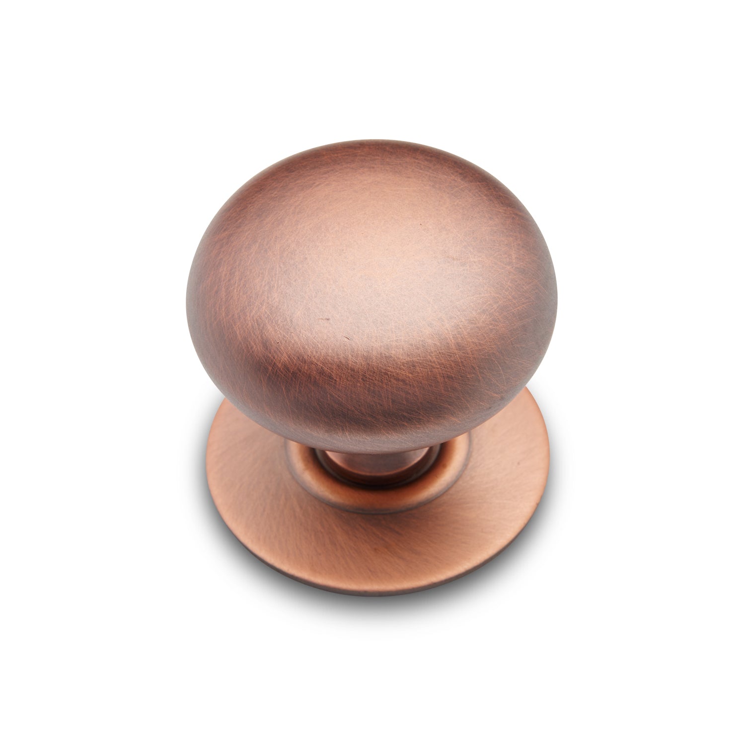 RK International - Miscellaneous Knobs - Plain Cabinet Knob with Detachable Backplate