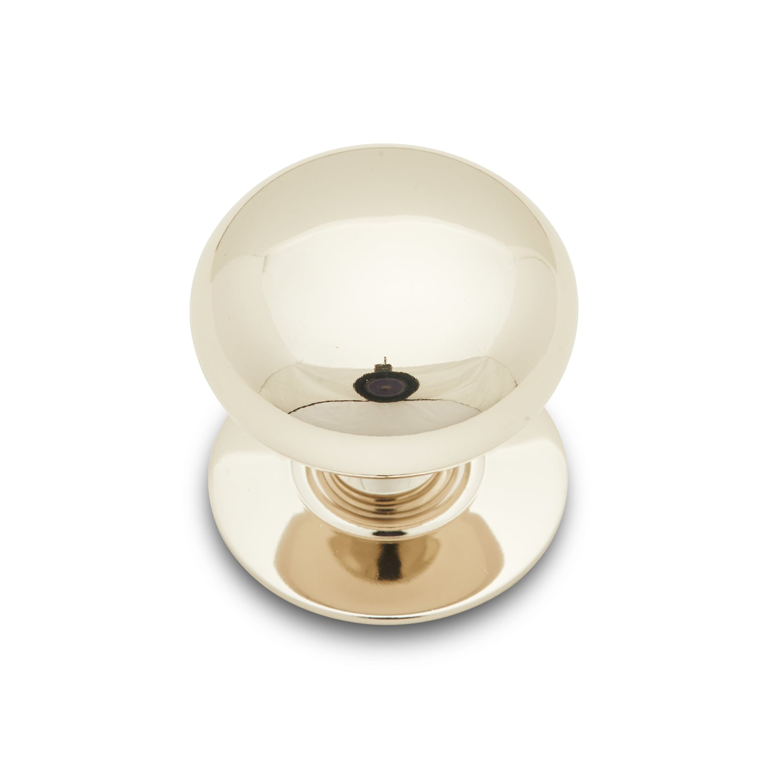 RK International - Miscellaneous Knobs - Plain Cabinet Knob with Detachable Backplate