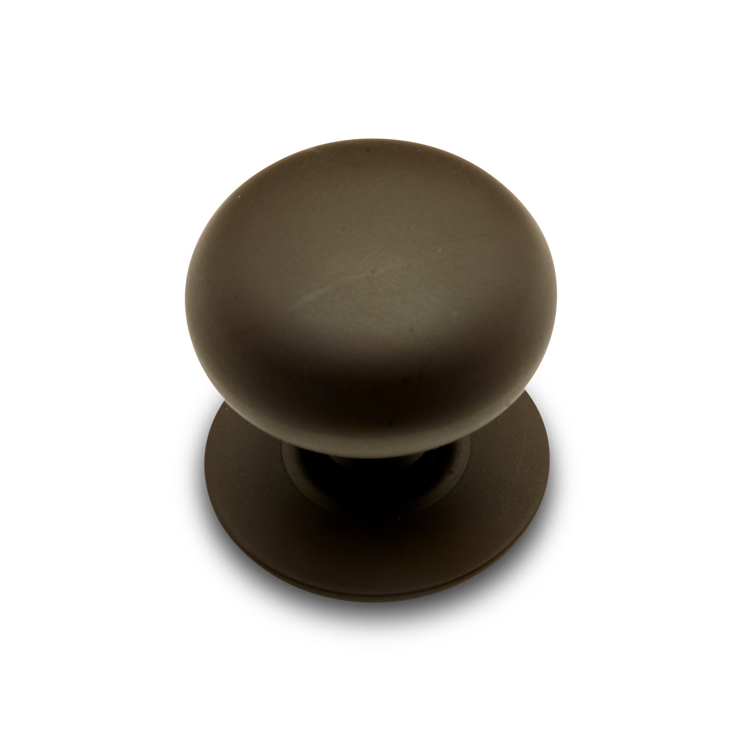 RK International - Miscellaneous Knobs - Plain Cabinet Knob with Detachable Backplate