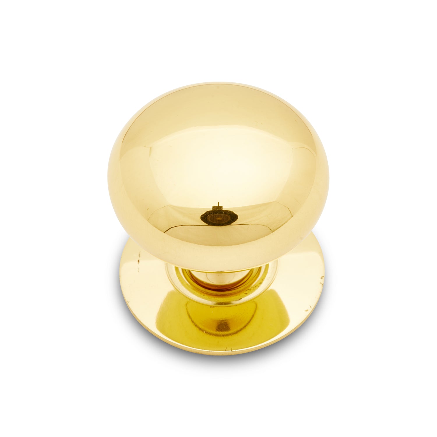 RK International - Miscellaneous Knobs - Plain Cabinet Knob with Detachable Backplate