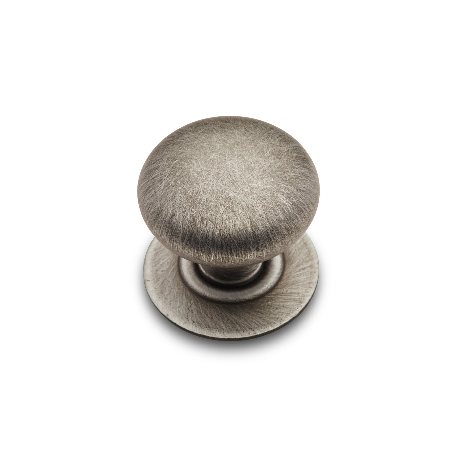 RK International - Miscellaneous Knobs - Plain Cabinet Knob with Detachable Backplate