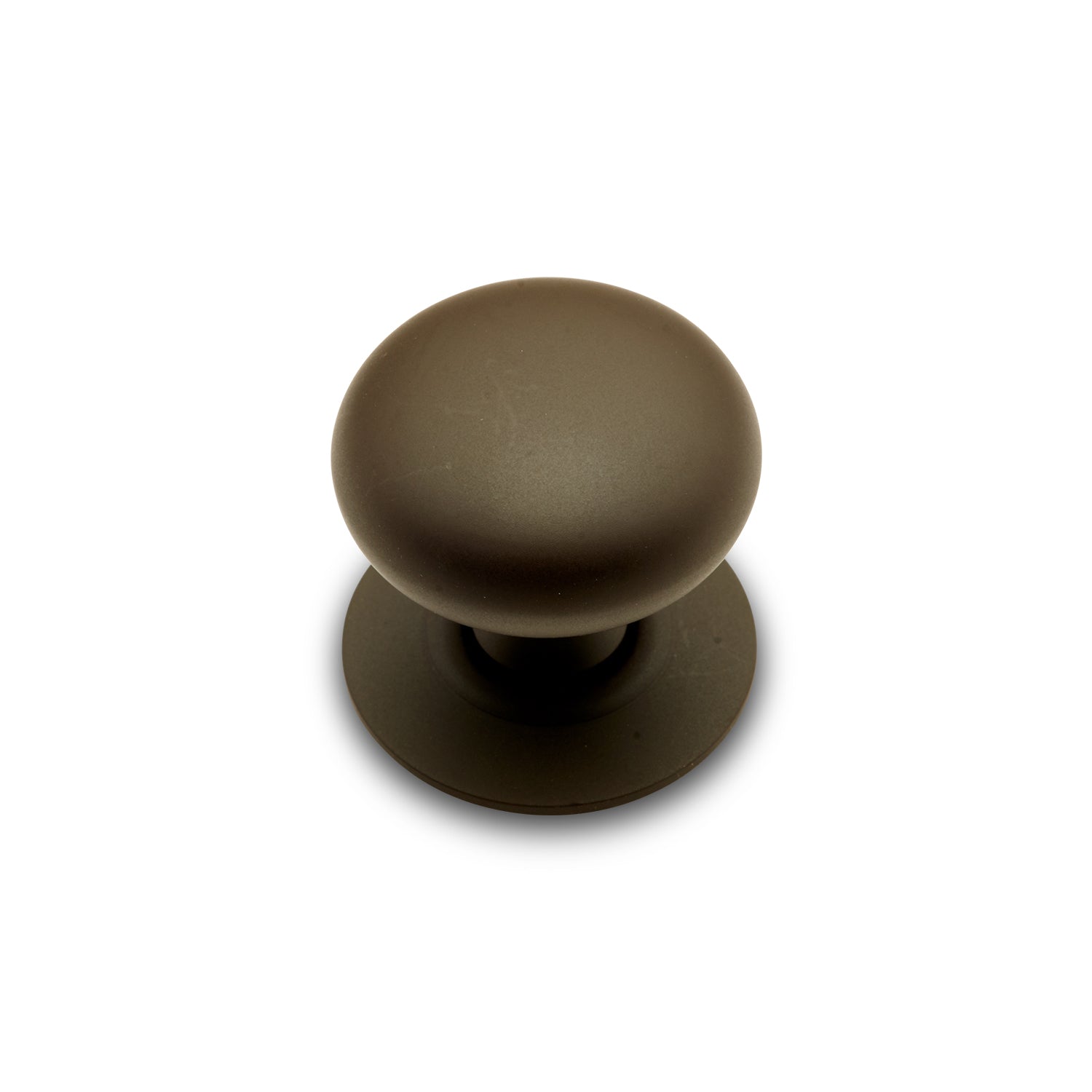 RK International - Miscellaneous Knobs - Plain Cabinet Knob with Detachable Backplate
