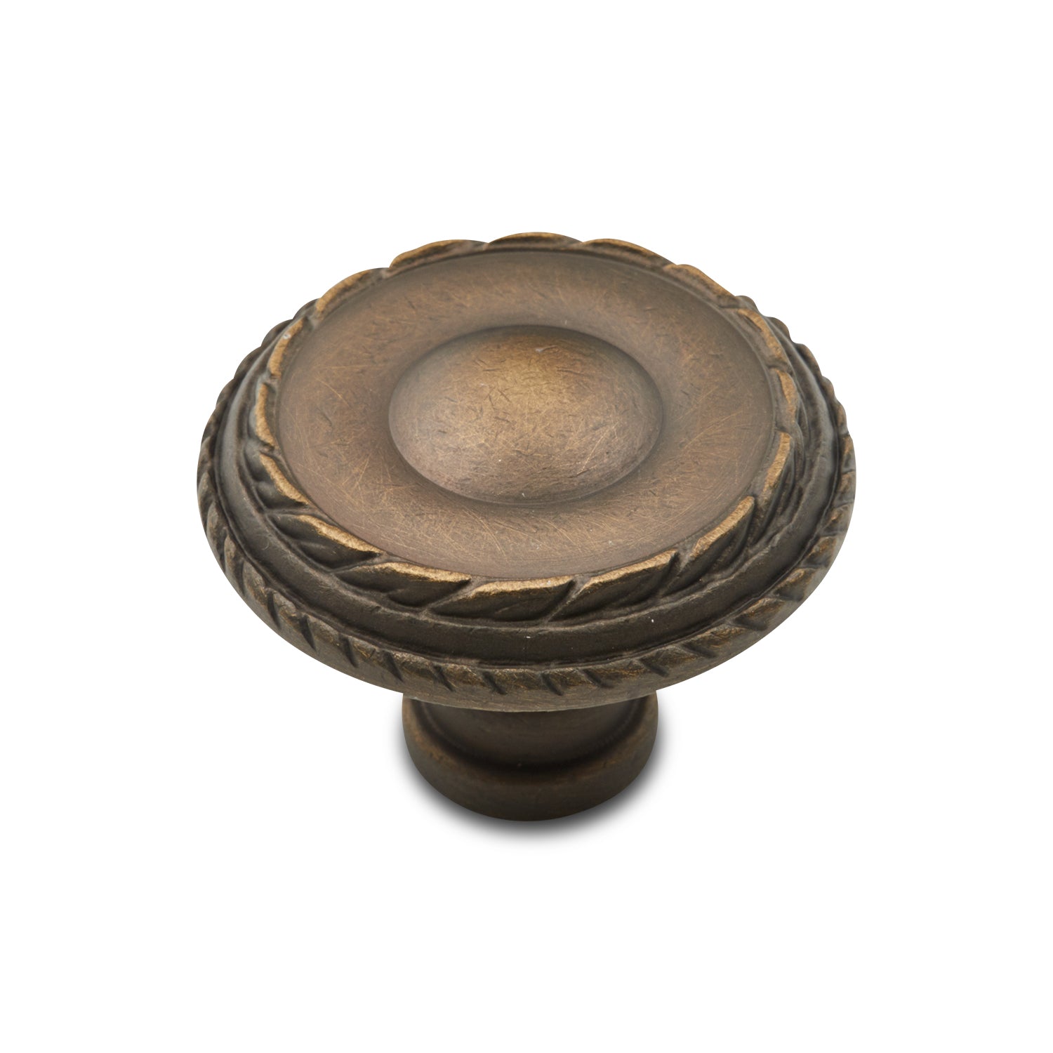 RK International - Miscellaneous Knobs - Double Roped Edge Cabinet Knob