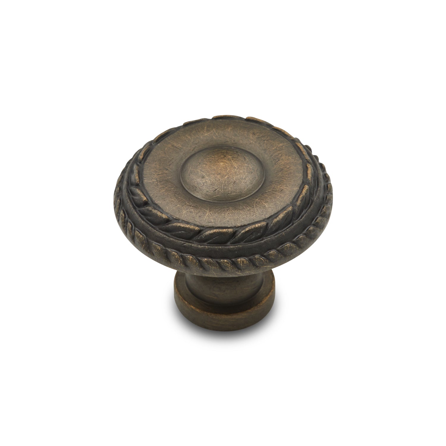 RK International - Miscellaneous Knobs - Double Roped Edge Cabinet Knob