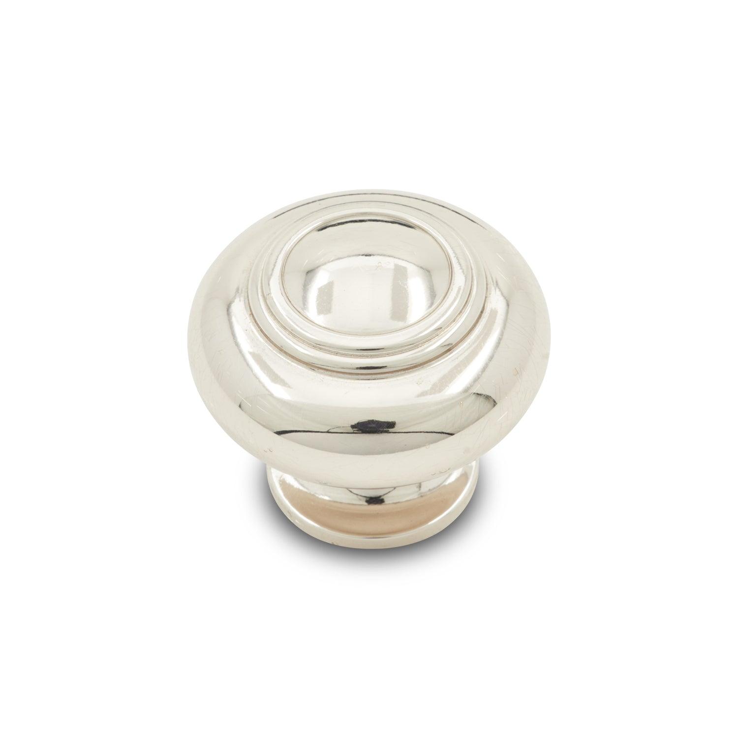 RK International - Decorative Ends - Double Ringed Cabinet Knob