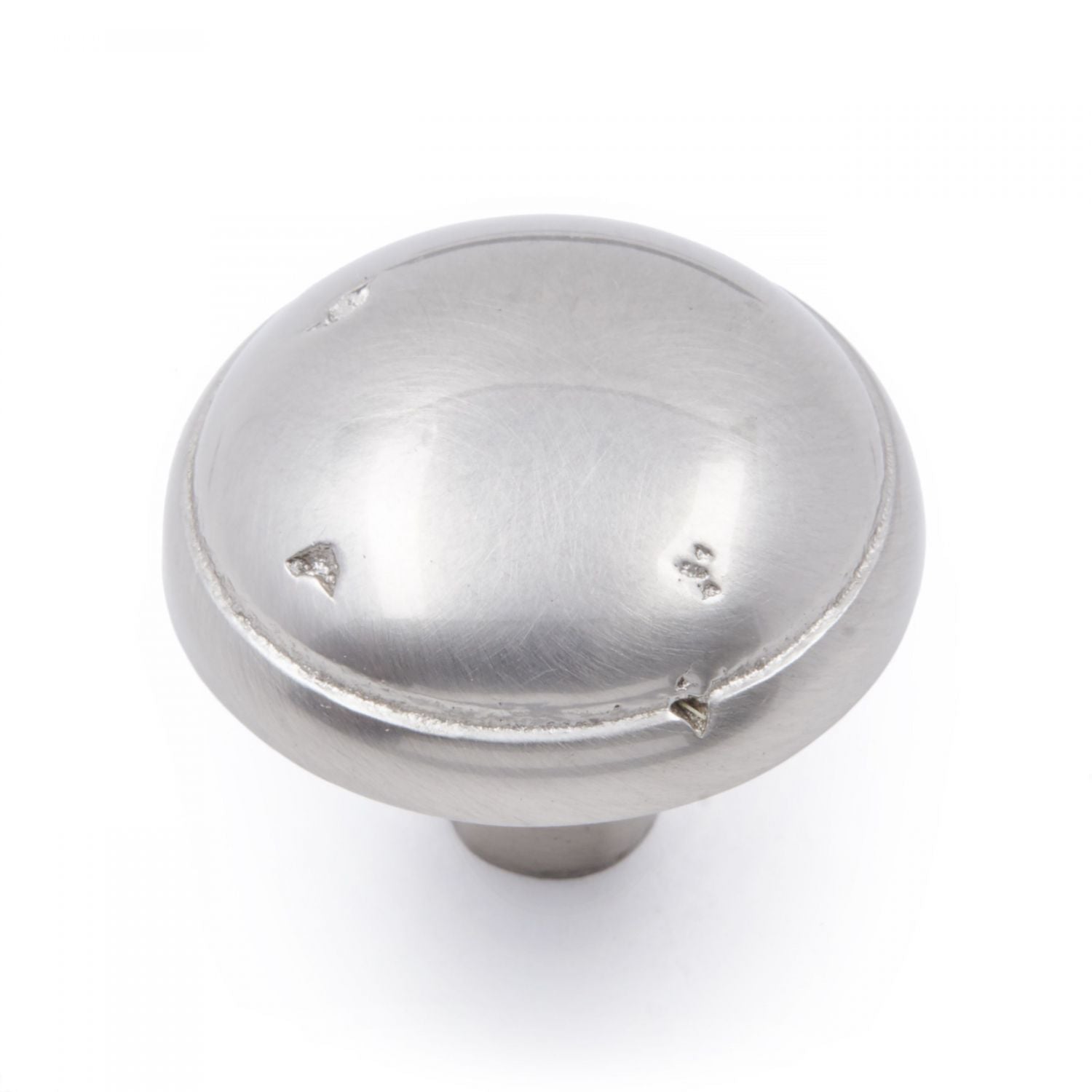 RK International - Distressed & Rustic - Mushroom Knob with Ring Edge
