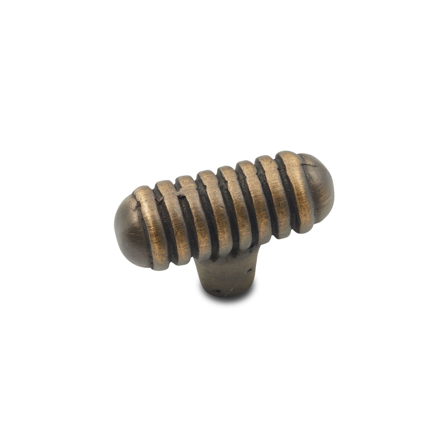 RK International - Distressed & Rustic - Ribbed T-Knob