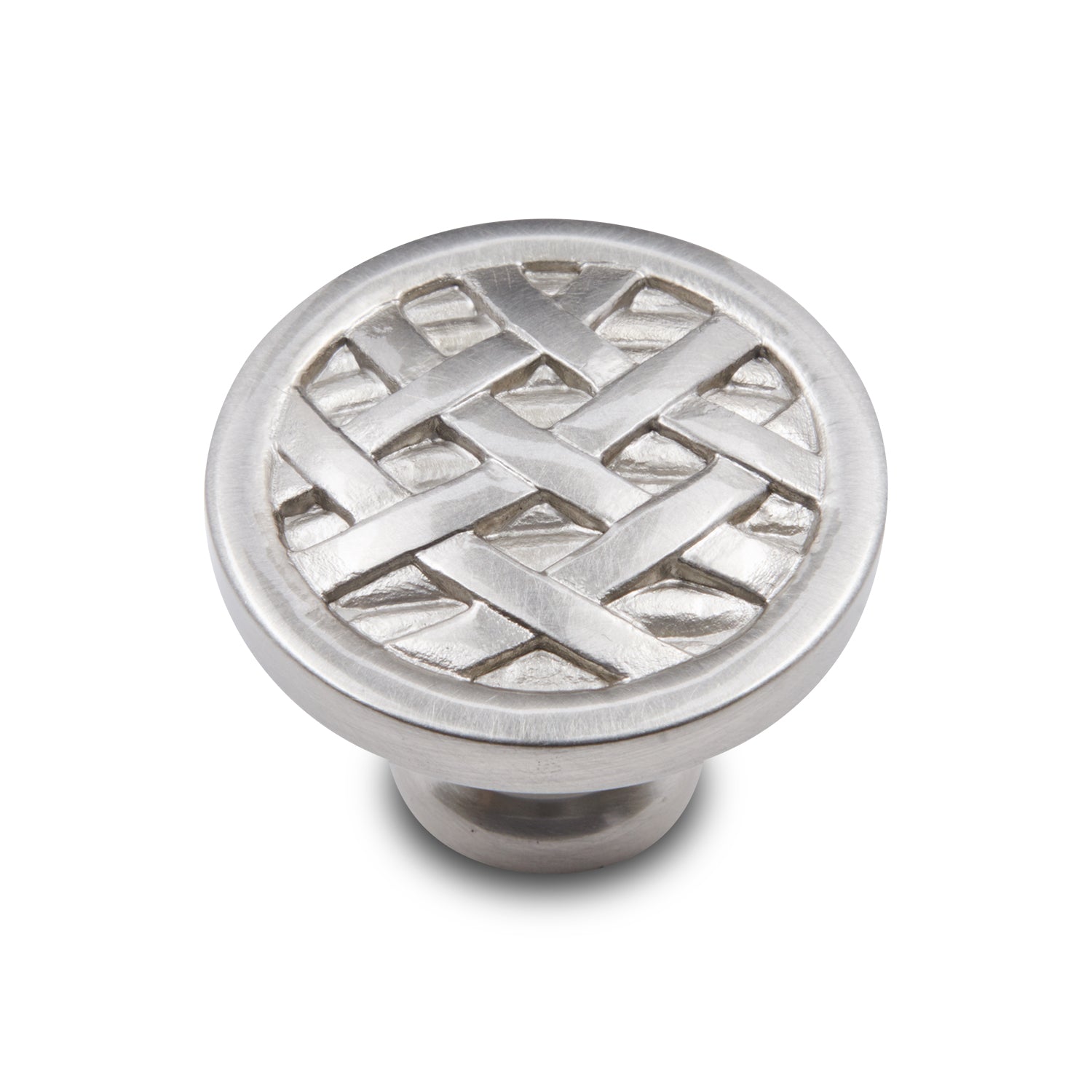 RK International - Miscellaneous Knobs - Cross-Hatched Cabinet Knob