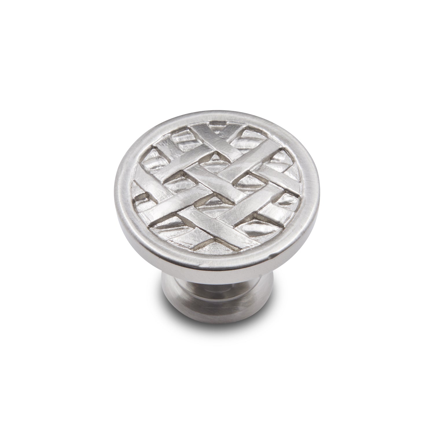 RK International - Miscellaneous Knobs - Cross-Hatched Cabinet Knob