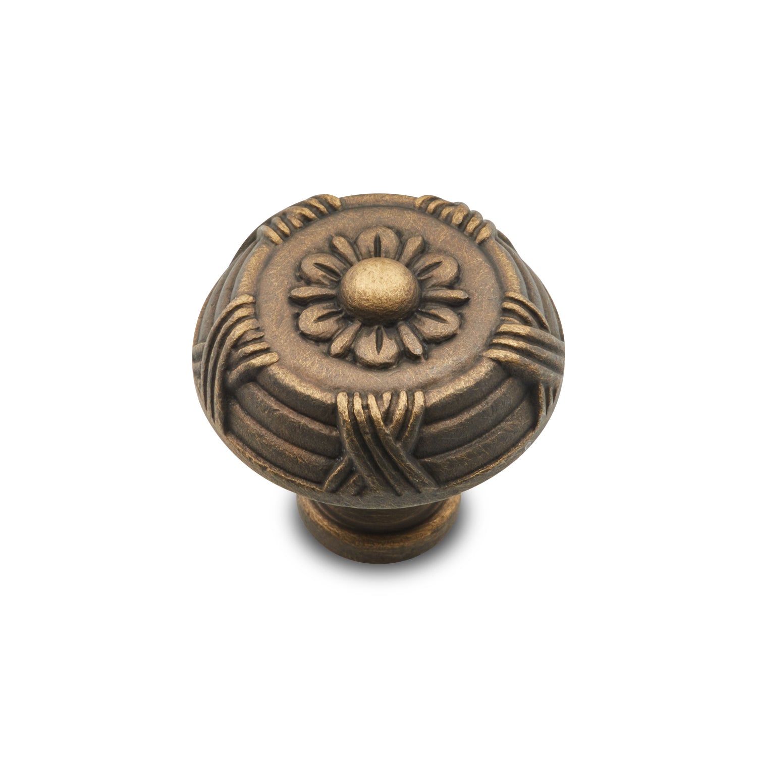 RK International - Lines & Crosses - Crosses and Petals Cabinet Knob