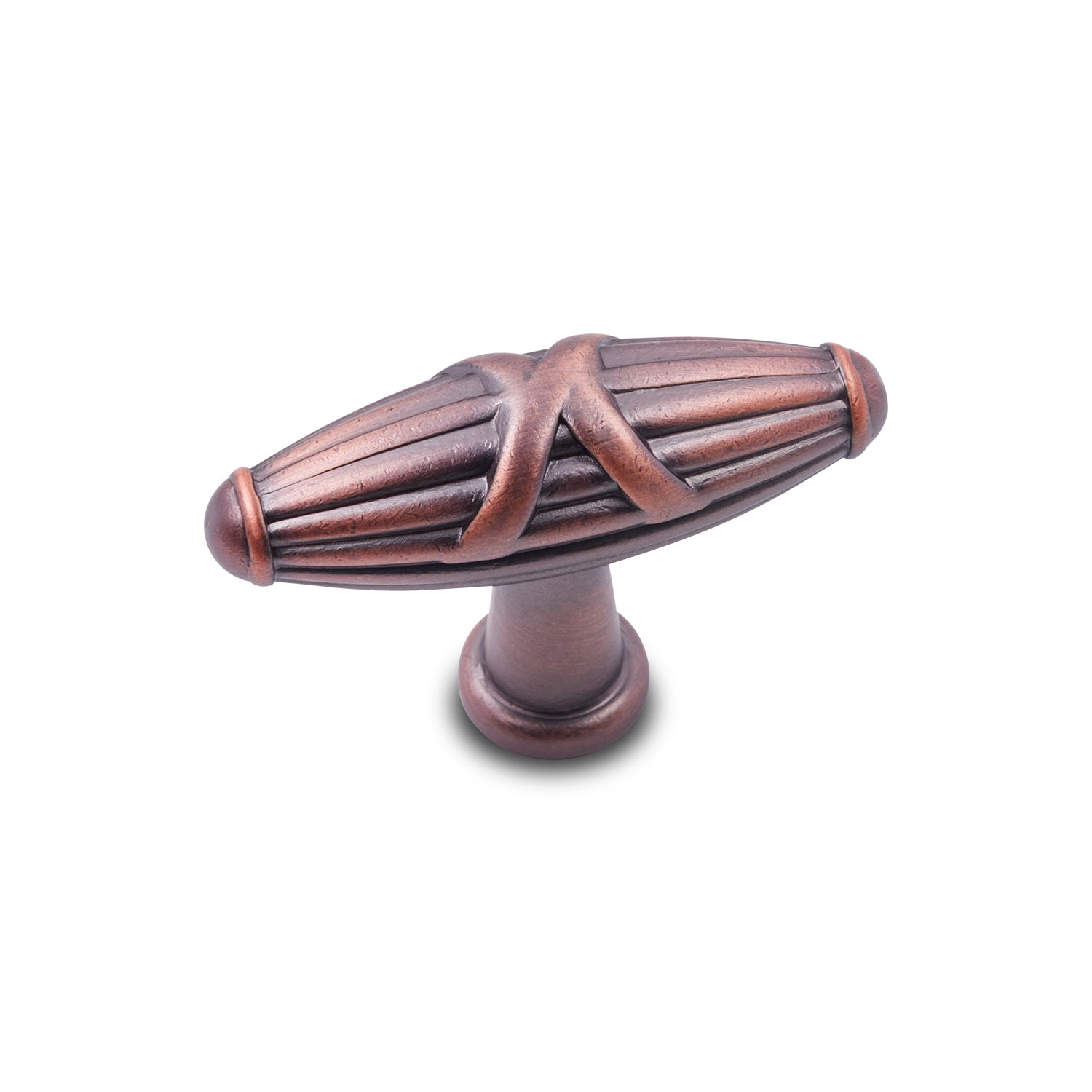 RK International - Lines & Crosses - Crossed Indian Drum Cabinet Knob