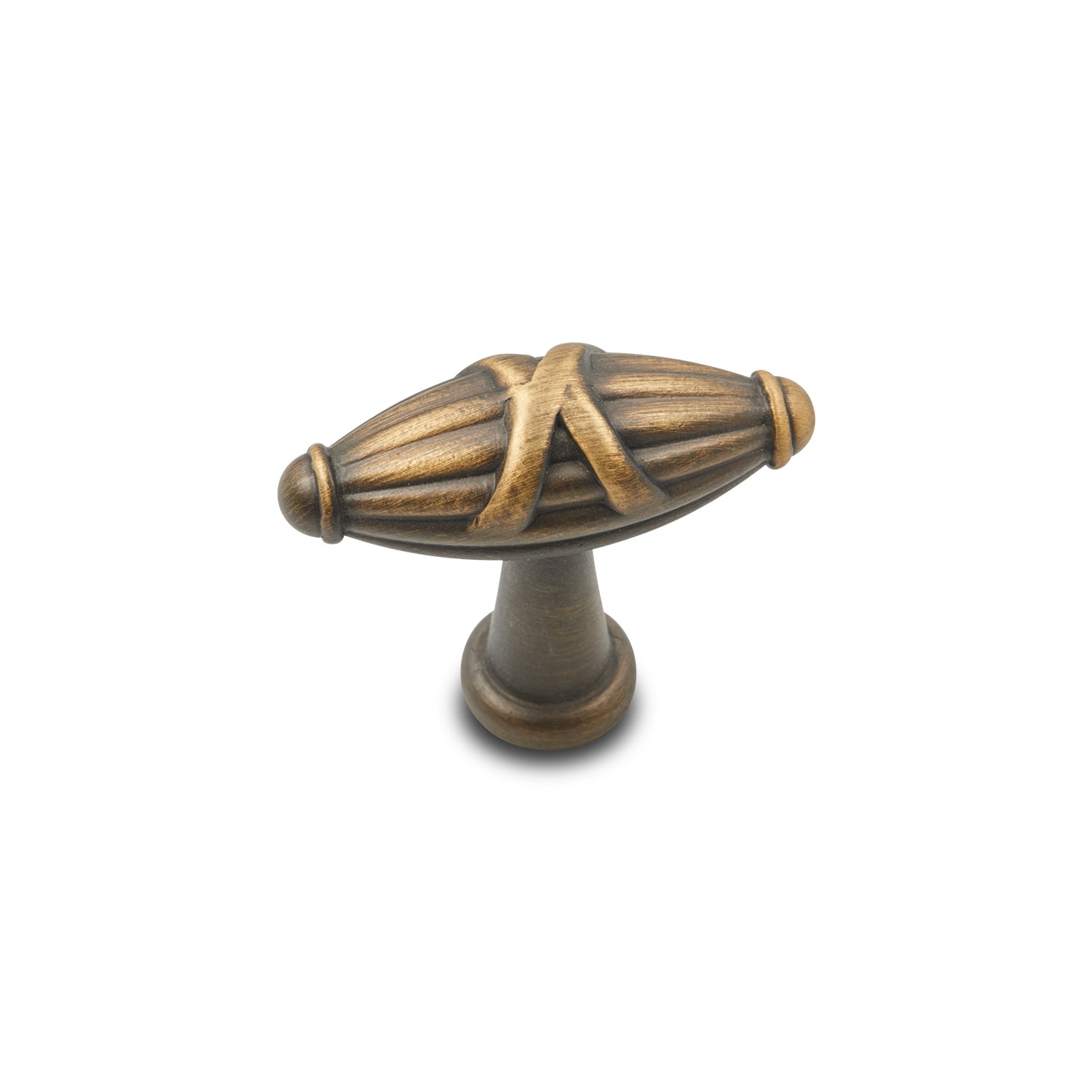 RK International - Lines & Crosses - Crossed Indian Drum Cabinet Knob
