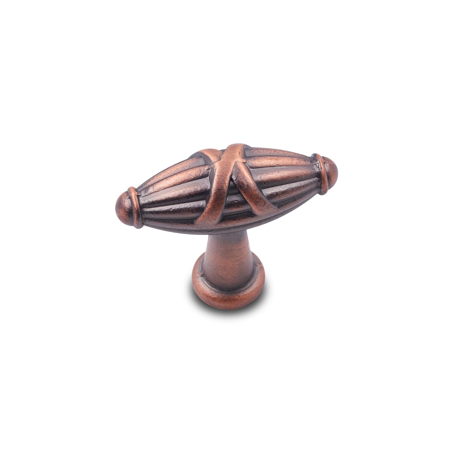 RK International - Lines & Crosses - Crossed Indian Drum Cabinet Knob