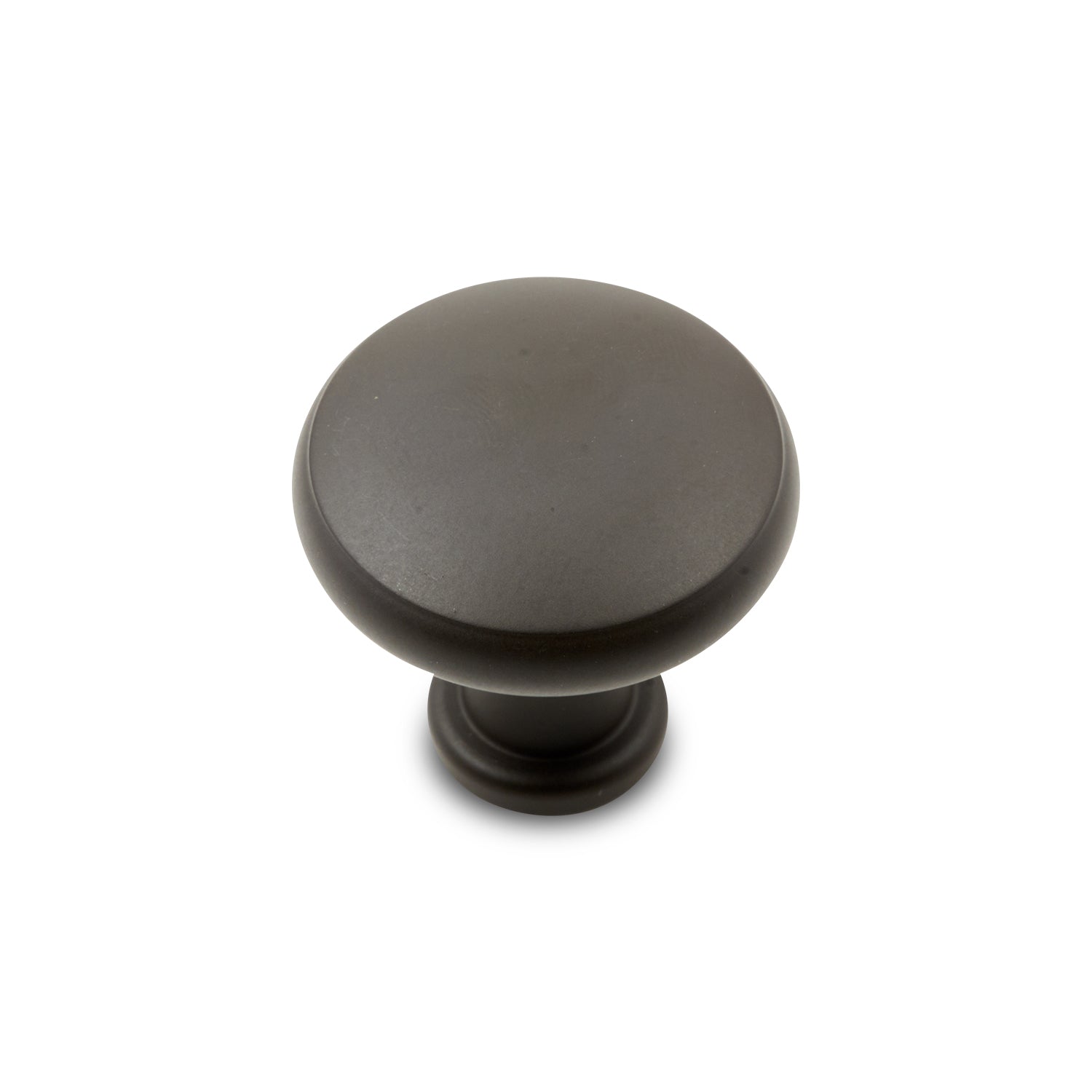 RK International - Miscellaneous Knobs - Solid Cabinet Knob with Flat Edge