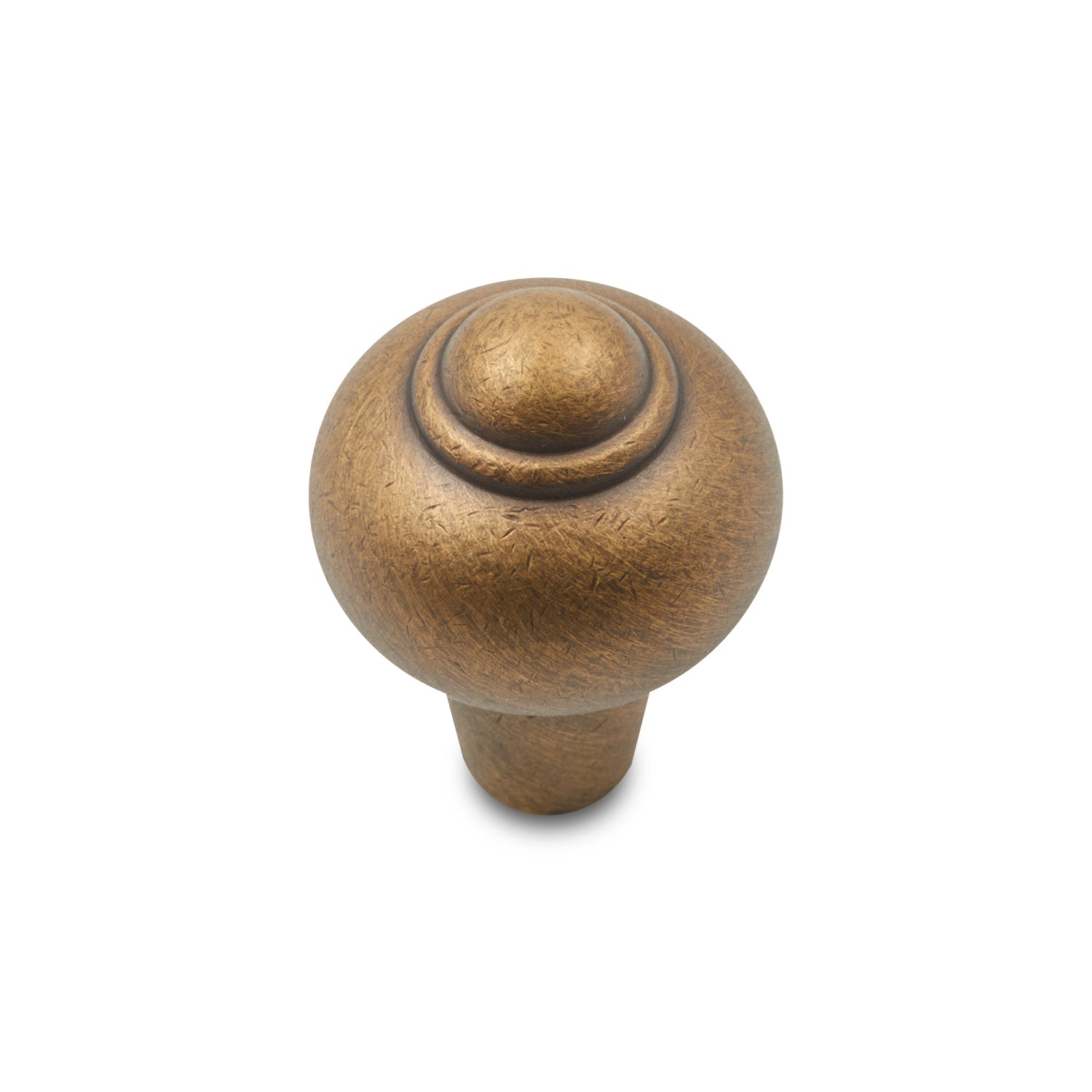 RK International - Miscellaneous Knobs - Solid Round Cabinet Knob with Tip